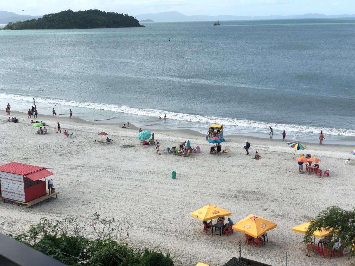 Ferienwohnung Cobertura Frente Ao Mar Florianópolis Exterior foto